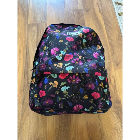 Vans Old Skool H2O Realm Backpack  Book Bag Floral Print - Picture 1 of 5